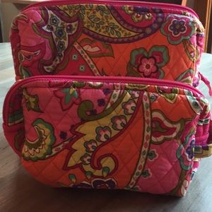 Vera Bradley cosmetic bags